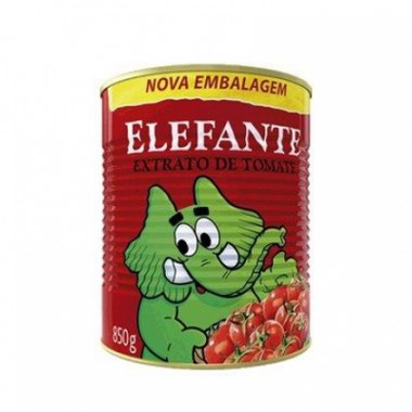 EXTRATO TOMATE ELEFANTE LT 850GR