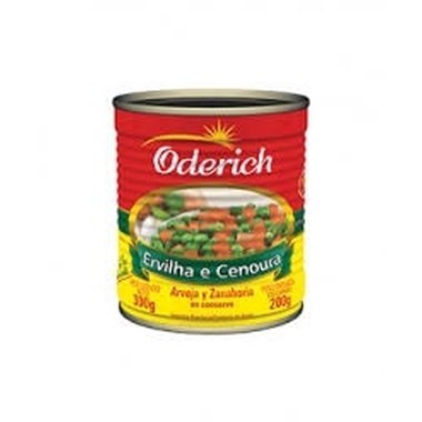 DUETO ERVILHA E CENOURA ODERICH 200GR