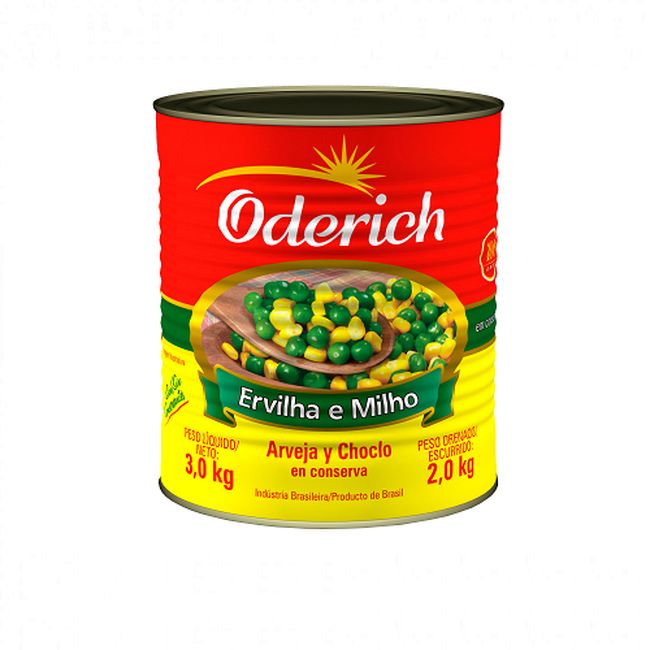 DUETO ERVILHA E MILHO ODERICH 2KG