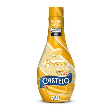 MOLHO CASTELO SALADA PARMESSAO 236ML