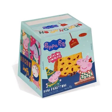 PANETONE SANTA EDWIGES PEPA PIG CHOC 80G