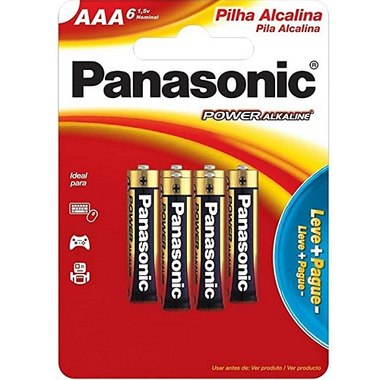 PILHA PANASONIC PALITO ALC POWER AAAL6P5