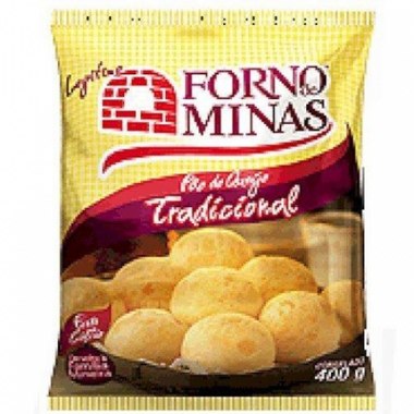 PAO DE QUEIJO FORNO MINAS TRAD CONG 400G