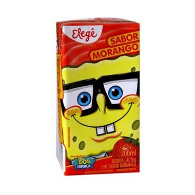 BEBIDA LACTEA ELEGE BOB ESPONJ MOR 200ML