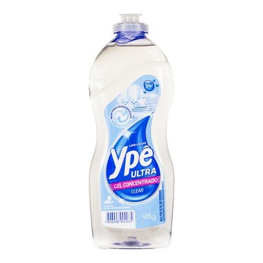 DETERGENTE GEL YPE CONC CLEAR 416ML