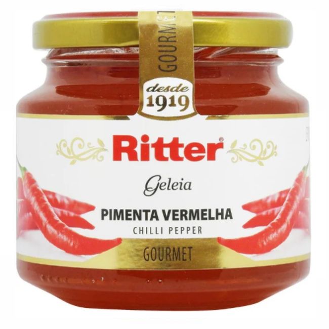 GELEIA RITTER PIMENTA VERM GOURMET 310GR