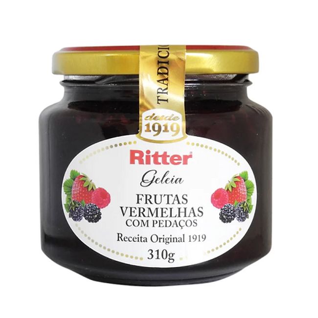 GELEIA RITTER FRUTAS VERMELHA TRAD 310GR