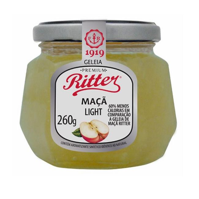 GELEIA RITTER MACA LIGHT 260GR