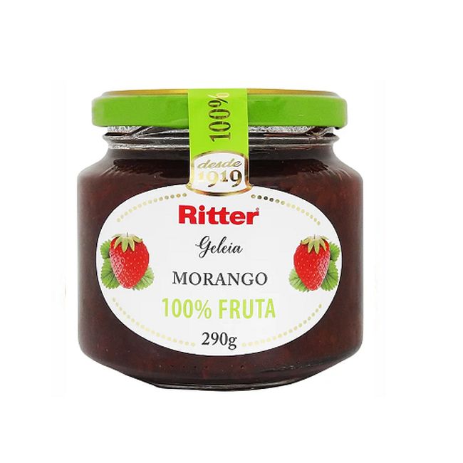 GELEIA RITTER MORANGO 100 PC 290GR