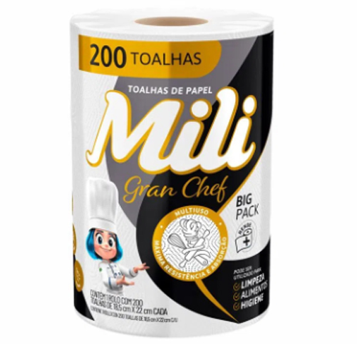 TOALHA PAPEL MILI GRAN CHEF 1UN