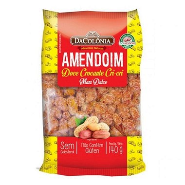 AMENDOIM DACOLONIA DOCE CRICRI 140GR