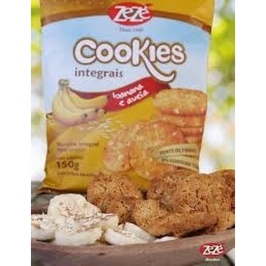 BISCOITO ZEZE COOKIES BAN/AVEIA 150GR