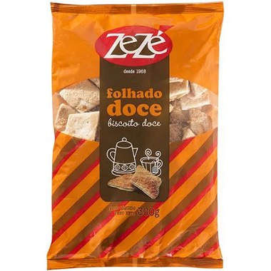 BISCOITO ZEZE FOLHADO DOCE 300GR