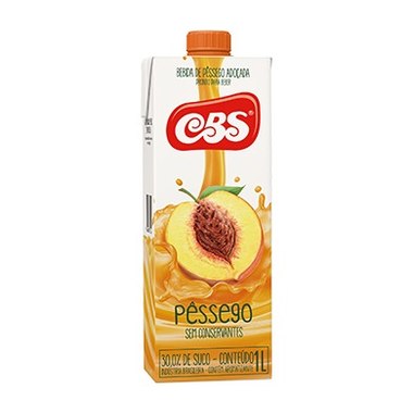 SUCO CBS PESSEGO 1L