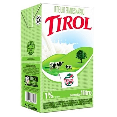 LEITE LV TIROL SEMI DESNATADO 1L