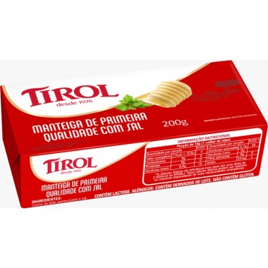 MANTEIGA TIROL C SAL 200G