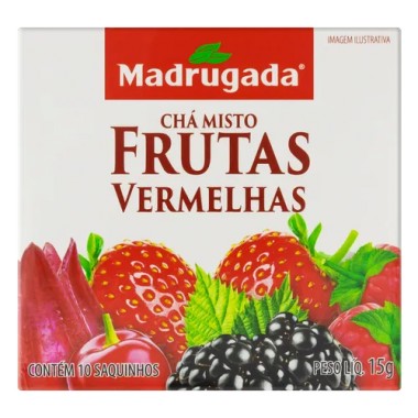 CHA MADRUGADA FRUTAS VERMELHAS 15GR