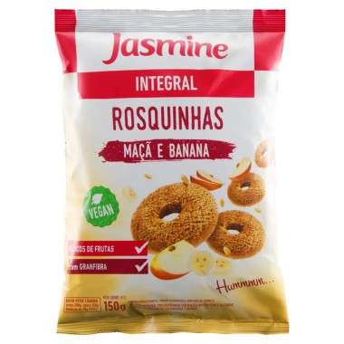 BISCOITO JASMINE INT BANANA MACA150g