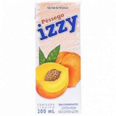 SUCO IZZY PESSEGO 200ML