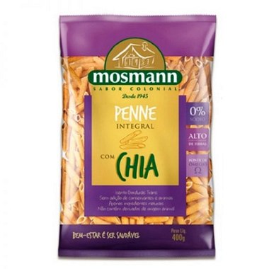 MASSA MOSMANN CHIA PENNE 400GR