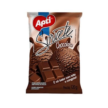 SORVETE APTI CHOCOLATE 120GR