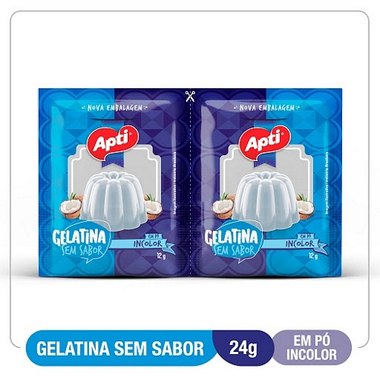 GELATINA APTI S/SABOR INCOLOR 24GR