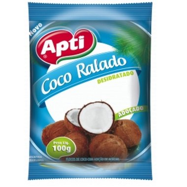 COCO RALADO APTI C/ACUCAR 100GR