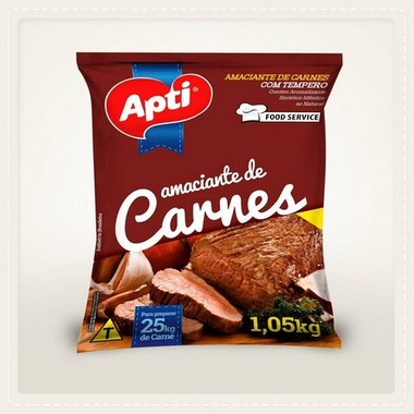 TEMPERO APTI AMACIANTE CARNES 1,01KG