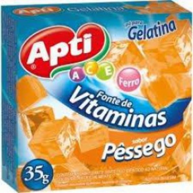 GELATINA APTI PESSEGO 20GR