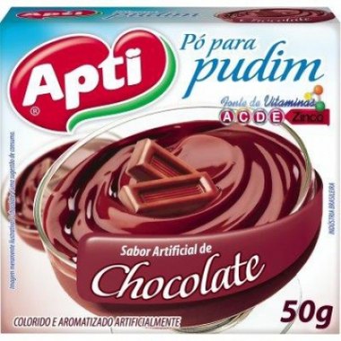 PUDIM APTI CHOCOLATE 50GR