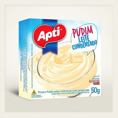 PUDIM APTI LEITE CONDENSADO 50GR