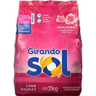 DETERGENTE PO GIRANDO SOL ROSA1,6KG