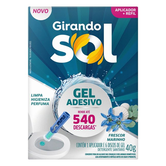 DESINFETANTE SANIT GSOL MARINHO GEL 40GR