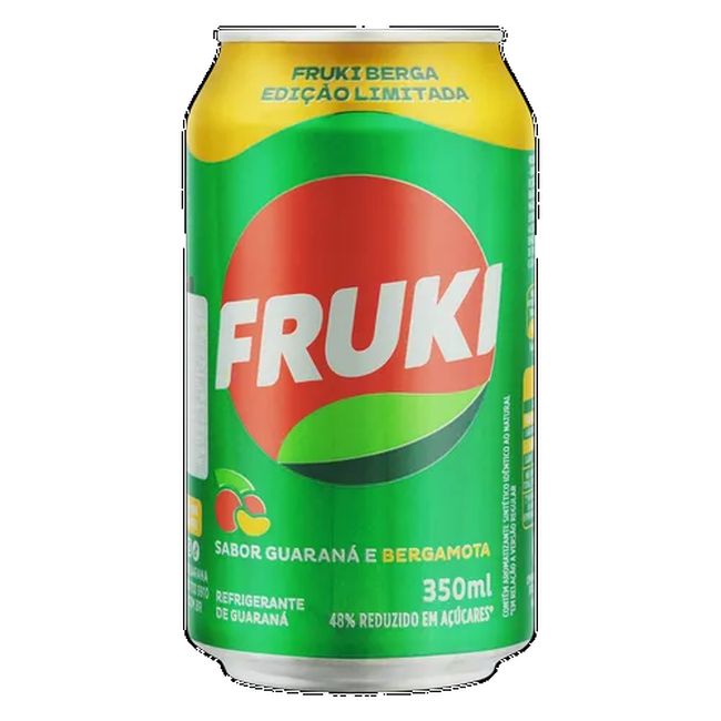 REFRIGERANTE FRUKI GUARANA BERGAMO 350ML