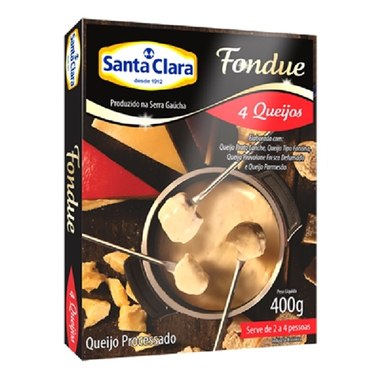 FONDUE SANTA CLARA 4QUEIJOS 400GR