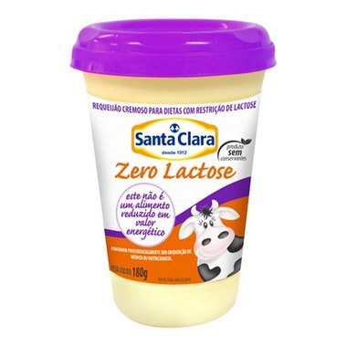 REQUEIJAO SANTA CLARA ZERO LACTOSE 180GR