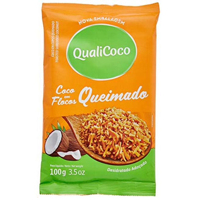 COCO RALADO QUEIMADO QUALICOCO GOLD 100G