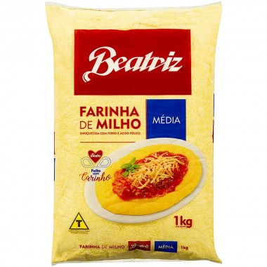 FARINHA MILHO BEATRIZ MEDIA 1KG