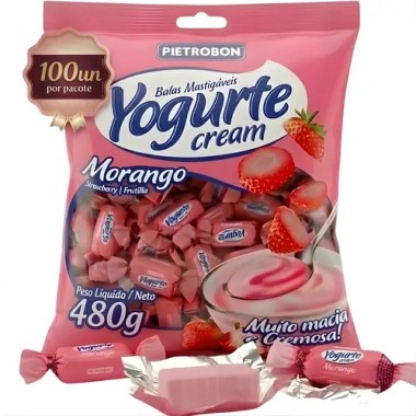 BALA PIETROBON FUKITO YOGURTE MORANGO480