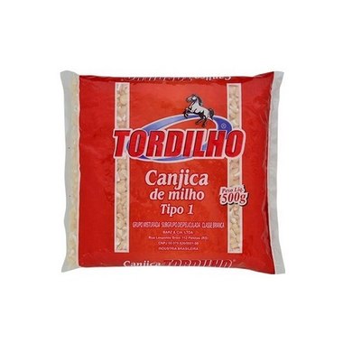 CANJICA BRANCA TORDILHO 500GR