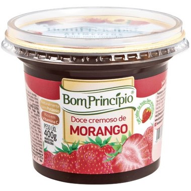 DOCE BOM PRINCIPIO MORANGO 400GR