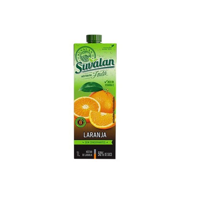 SUCO SUVALAN NECTAR LARANJA 1L