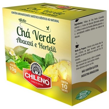 CHA CHILENO VERDE ABACAXI  HORTE S/E 10G