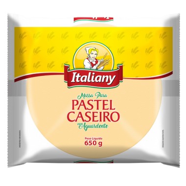 MASSA ITALIANY PASTEL DG BRANCO 650G