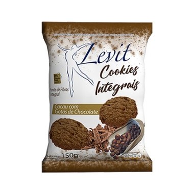 BISCOITO LEVIT COOKIES IN CAC GOTAS 150G