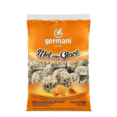 BISCOITO GERMANI MEL COM GLACE 300GR