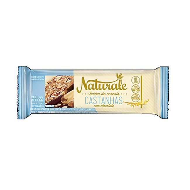 BARRA NATURALE CASTANHA CHOC 22GR