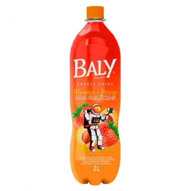 ENERGETICO BALY MORANGO/PESSEGO 2L