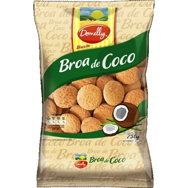 BISCOITO DOMELLY ROSCA COCO 670GR