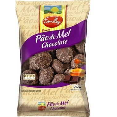 BISCOITO DOMELLY PAO MEL CHOCOLATE 350GR